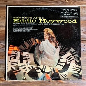 EDDIE HEYWOOD THE KEYS AND I LP STEREO RCA Victor 1959 LPM-1900 Mono